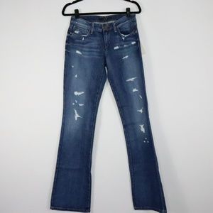 Joe’s Jeans Honey Distressed Bootcut Denim Jeans Women’s Size 28 NWT